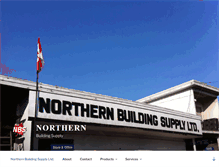 Tablet Screenshot of northernbuilding.com